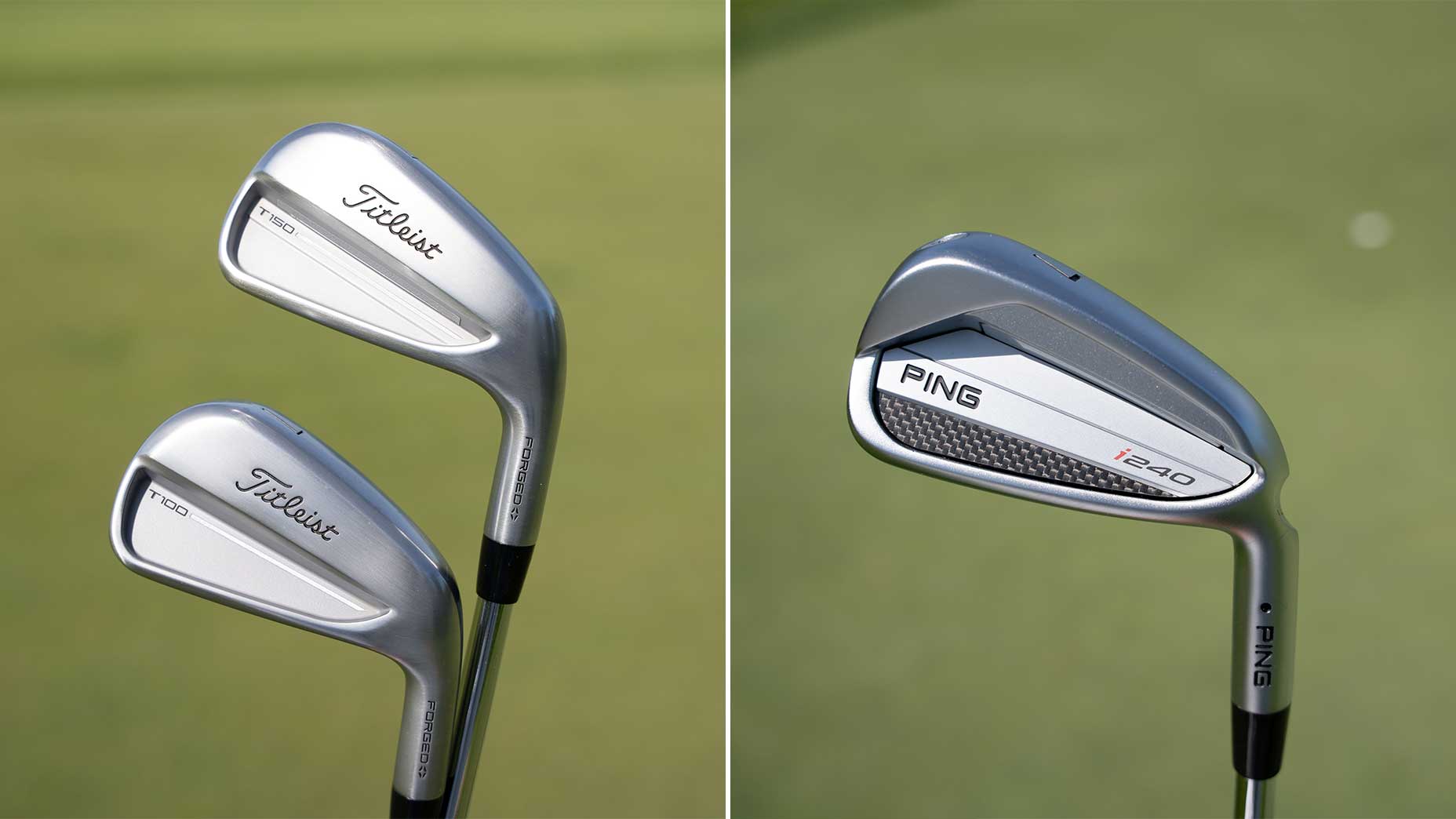 New 2025 Titleist and Ping irons.