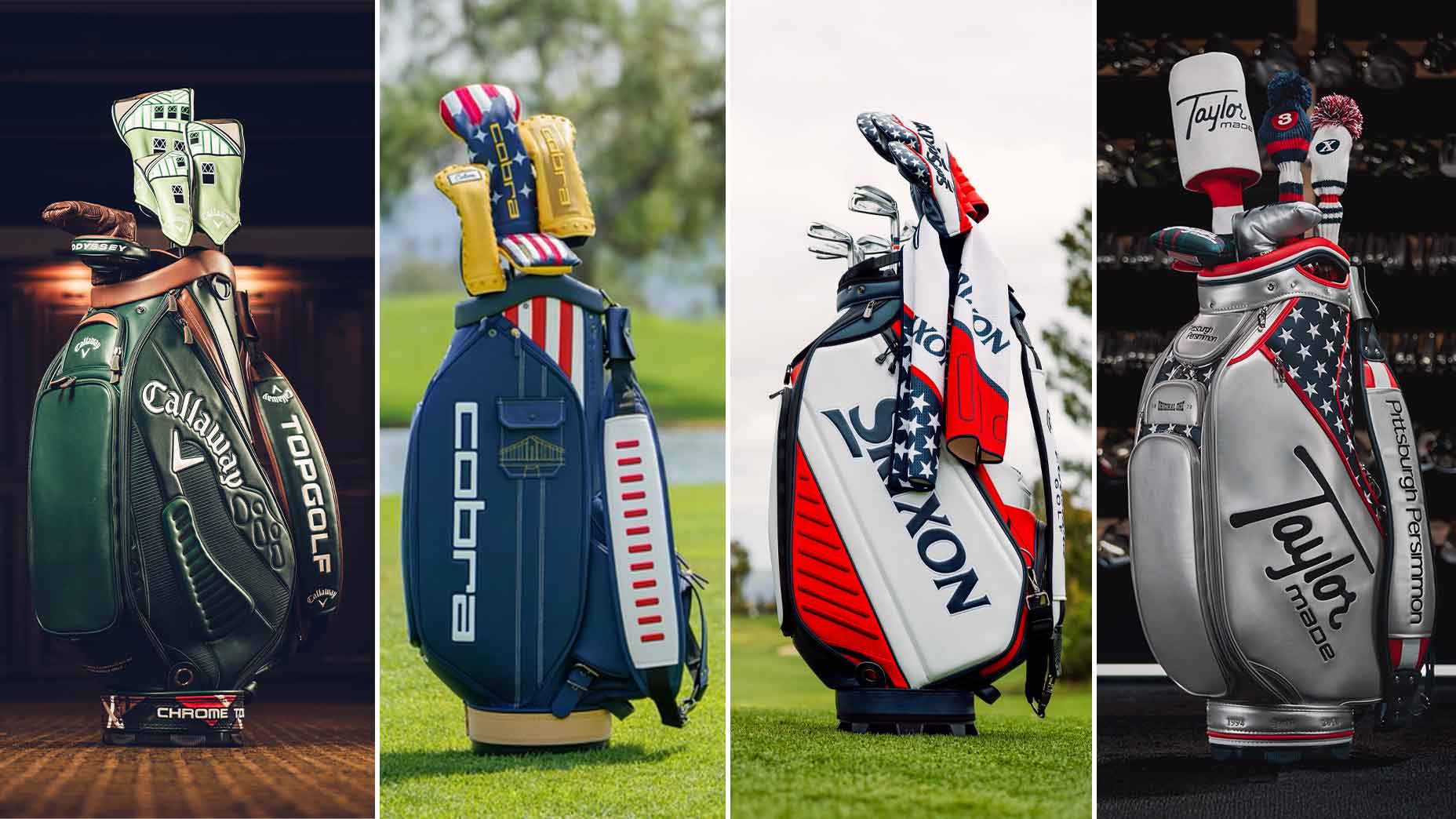 OEM US Open staff bags.